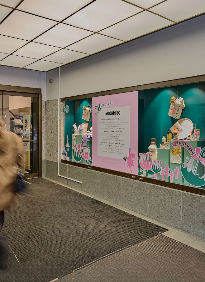 Department store windows